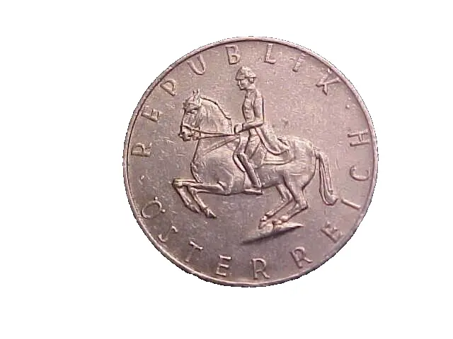 1974 Austria 5 Schilling KM# 2889a - Very Nice Circ Collector Coin!-c4244xux