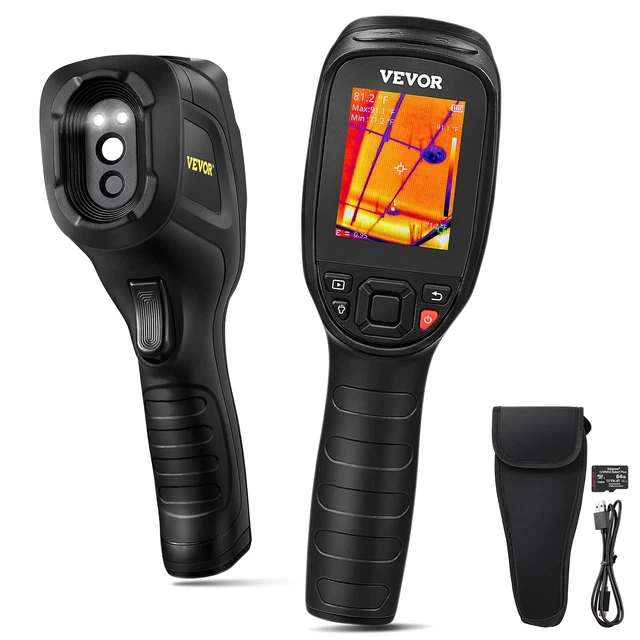 Termocamera Portatile Infrarossi – Schermo 2,8 Pollici, Misura Da -40°C A +300°C, Perfetta Per Casa E Lavoro