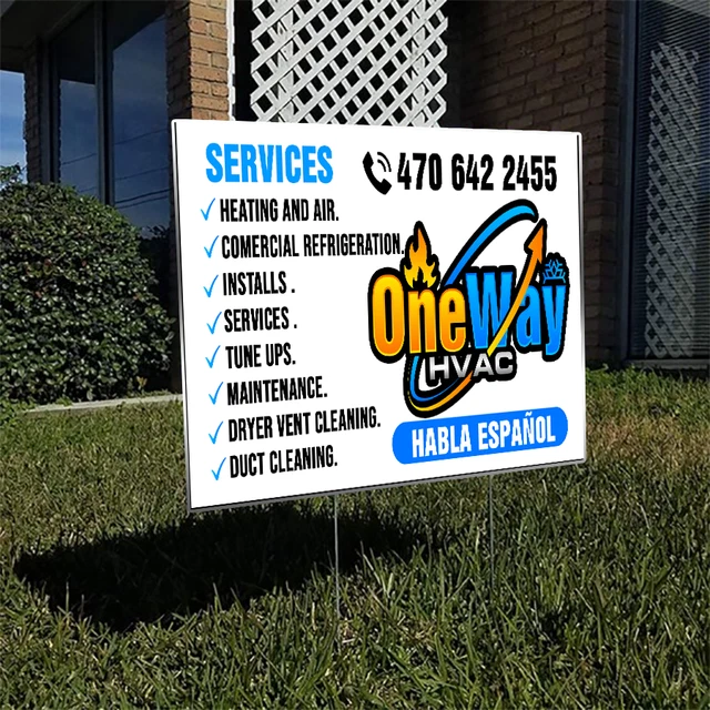 YARD SIGN  / BANNER DESIGNING Service