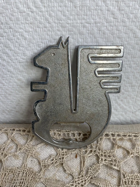 Ancien Décapsuleur Métal Caisse D'Epargne - Longueur 9,5 Cm, France