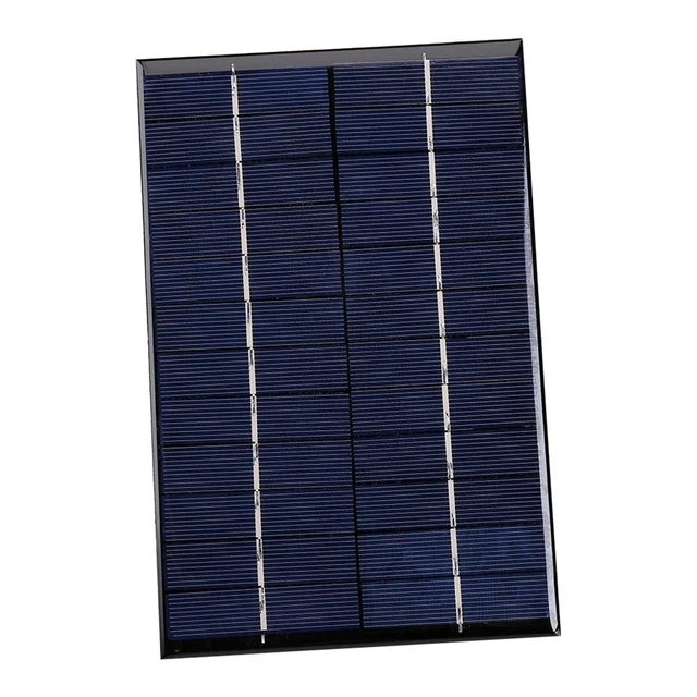 42W 12V Mini Panneau Solaire Polysilicone Portable DIY Module D'Alimentation SG