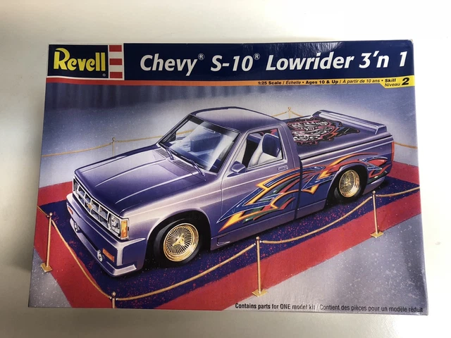 自動車 Revell Chevy S-10 Lowrider 3 in 1 1/25 Chevy S-10 Lowrider 3'N1 Revell | eBay