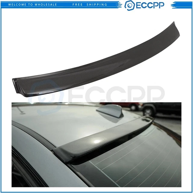 For Benz E Class W238 C238 Coupe 2018-2021 100% Carbon Fiber Roof Spoiler