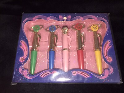 bandai sailor moon prism stationery disguise & transformation pen set