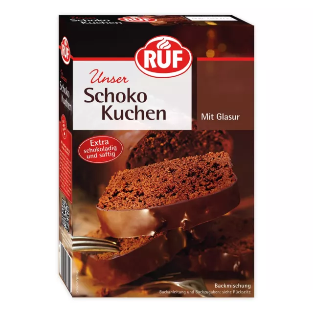 Torta al cioccolato RUF 4x 475g + 4x carote torta zenzero 510g NUOVA MHD 30/09/24