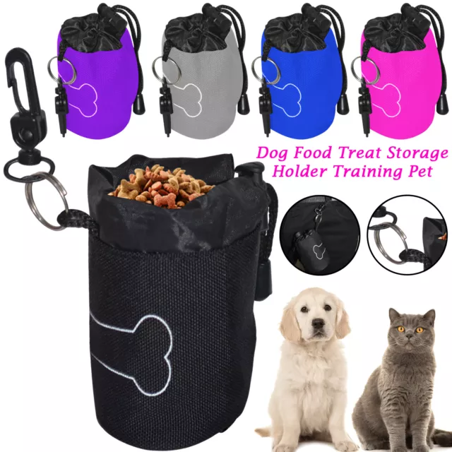 Trixie Mini Treat Bag Dog Puppy Snack Pouch with Drawstring & Hook 7 x 9cm