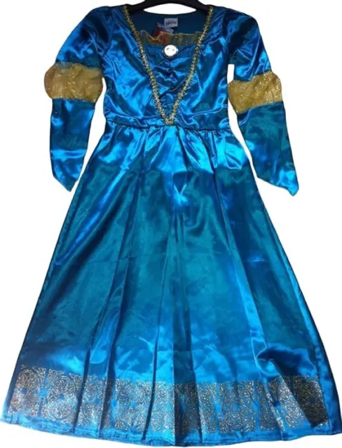 Merida Brave Fancy Dress Costume 3-4 5-6