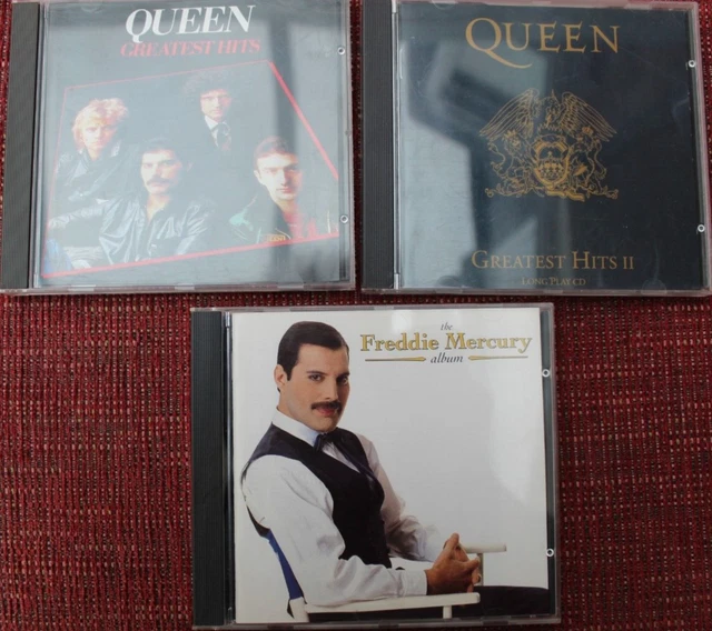 QUEEN - 3 CD bundle - Greatest Hits Vol 1 & 2/Freddie Mercury Album
