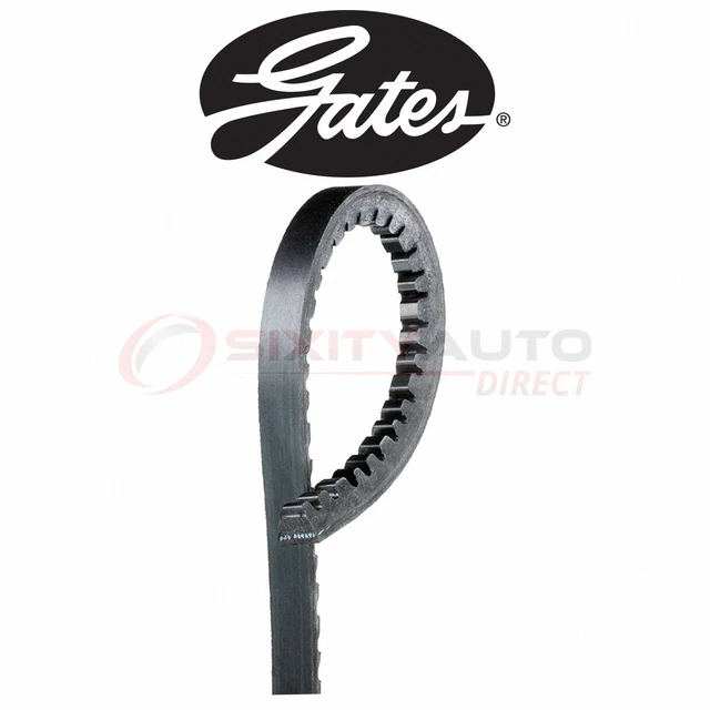 Gates Water Pump To Air Pump Drive Belt for 1975-1976 Triumph TR6 2.5L L6 - jv