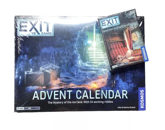EXIT: Advent Calendar - The Mystery of The Ice Cave With Dead Man Orient Express