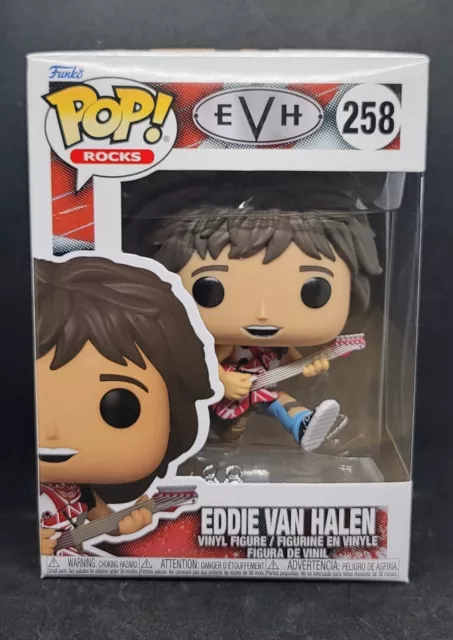 Eddie Van Halen Funko Pop/ 258/ Funko Pop Rocks/Van Halen