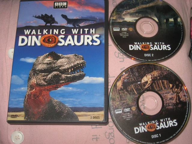 Walking With Dinosaurs DVD BBC 2 Disc Set 1999 English Spanish Subtitles