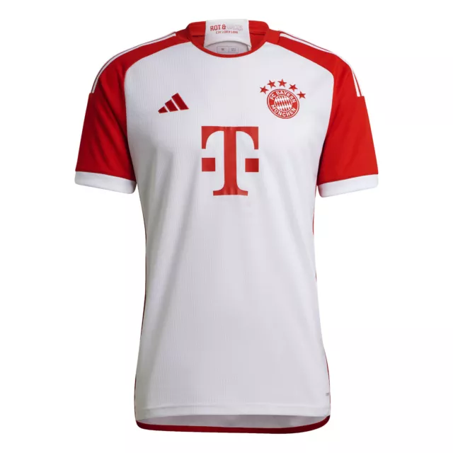 adidas FC Bayern München 23/24 Heimtrikot Erwachsene Bundesliga Fussball IJ7442