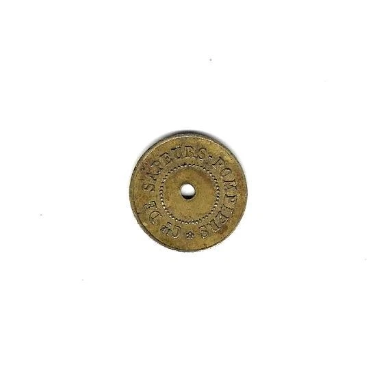 Frankreich, uralte Münze/Jeton Louis, 25 mm | Kaufen auf