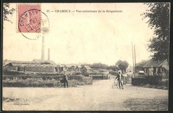 CPA Chambly, Vue extérieure de la Briqueterie