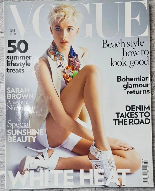 その他 Vogue june 2000 Liberty Ross VOGUE Magazine UK June 2000 LIBERTY ROSS Harland Miller