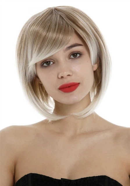 Kurze Blonde Damenperücke Mit Strähnchen – Natürlich & Stylisch Von WIG ME UP