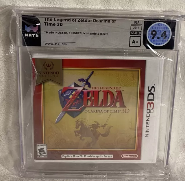 Legend of Zelda Ocarina of Time 3D - Nintendo 3DS - Brand New, Factory  Sealed