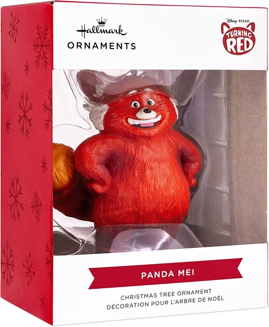HALLMARK 2022 DISNEY Pixar Turning Red Panda Mei Christmas Tree