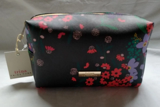 Trina Turk Multi Floral Travel Cosmetic Bag