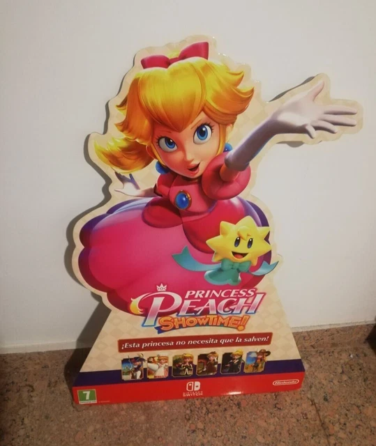 Showtime Store RARE OFFICIAL PRINCESS Peach Showtime store display standee Nintendo ...