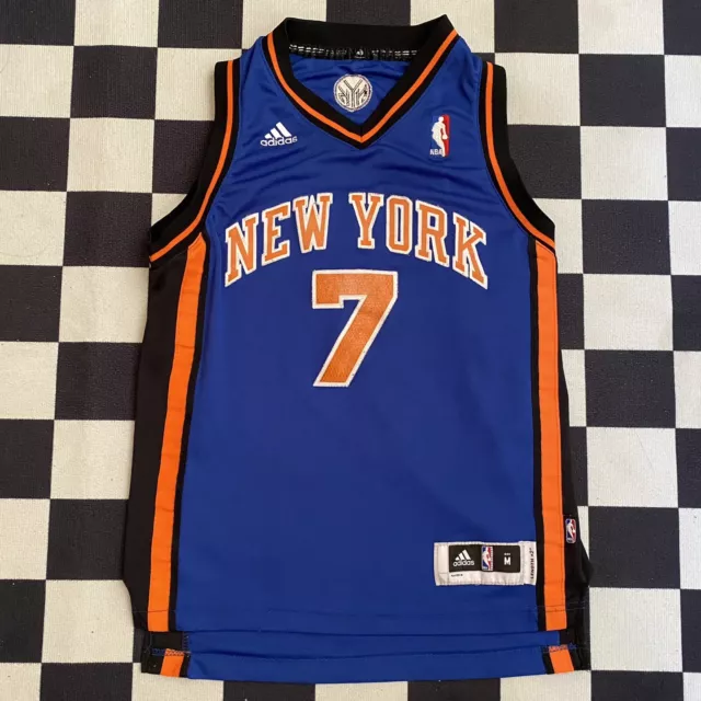 Official Adidas Youth M Stitched Carmelo Anthony #13 New York Knicks NBA Jersey