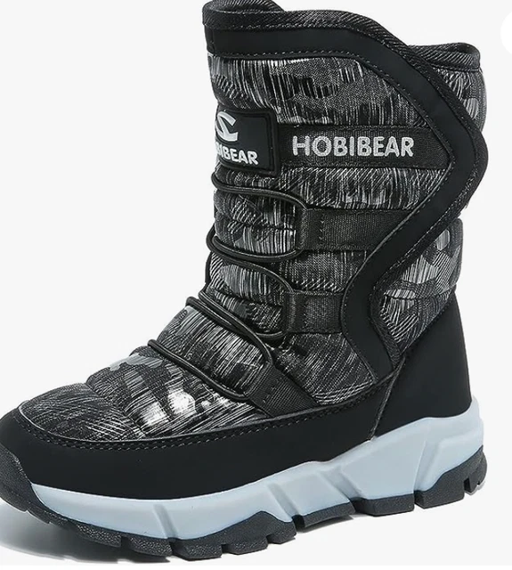 GUBARUN BOYS GIRLS Snow Boots Winter Waterproof Slip Resistant