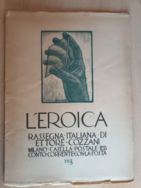 L'eroica Rassegna Italiana di Ettore Cozzani quaderno 163