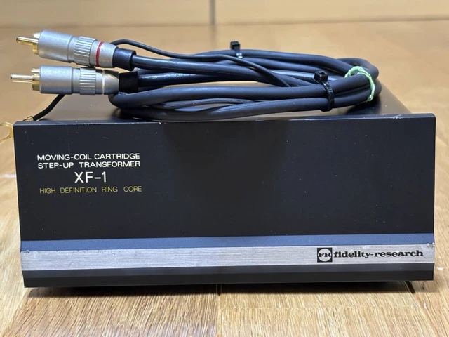 ごま fidelity research XF-1 FR Fidelity research XF-1 Step-up Transformer MC Cartridge