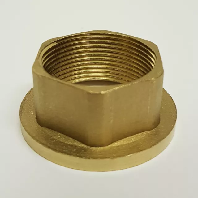 Brass 32Mm Monobloc Mixer Tap Backnut Kitchen Basin Sink Bathroom Back Nut Pipe