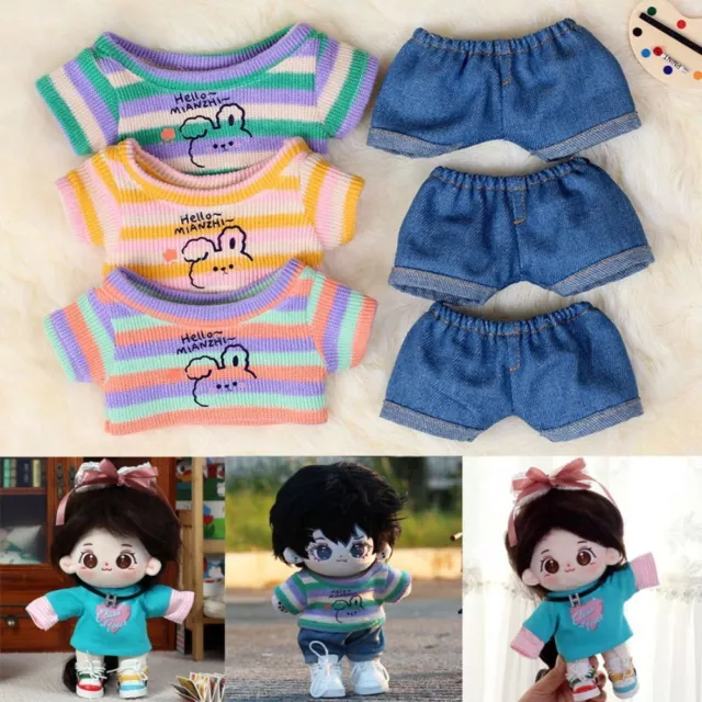 Casual Wear Doll Clothes Shoes 6 Styles Doll Jeans Pants  20cm Cotton Doll