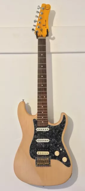 Guitare électrique luthier Camb solid body (Fender Stratocaster replica)
