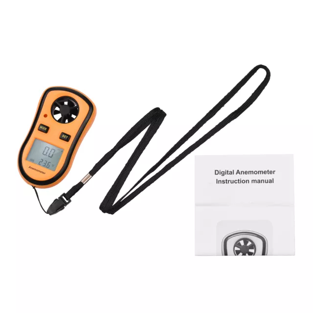 KKmoon GM8908 Digital Anemometer Handheld Wind  Meter Gauge  G9L3