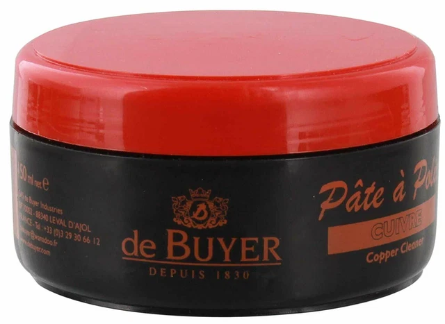 De Buyer Maintenance Paste for Kupferkochgeschirr Copper Paste Copper Care 150ml