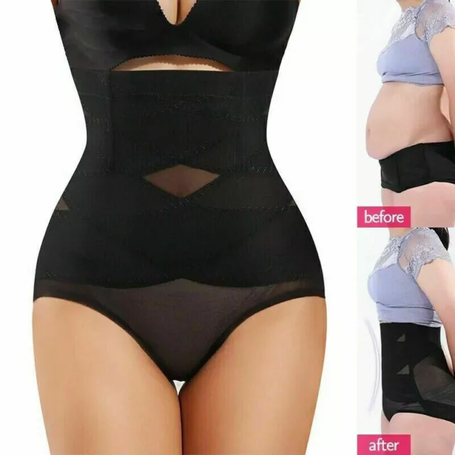 Cross Compression Abs Shaping Pants High Waist Body Shaper Tummy Control  Panties