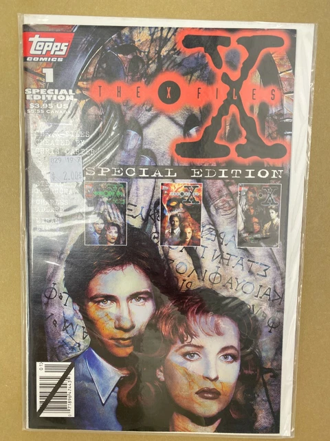 x-files 1 special edition 3 issue reprint Topps comics 1995 series NM well kept