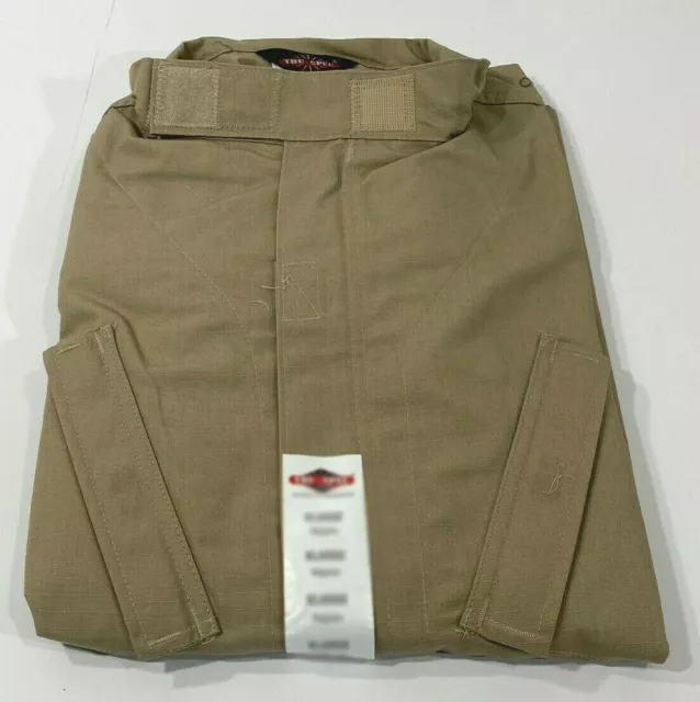 New Truspec 1286 Tactical Response Uniform Shirt Xxl Regular Khaki