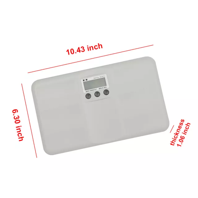 150kg Mini Electronic Digital Scale Pet Dog Cat Weighing Scale with LCD Display 2