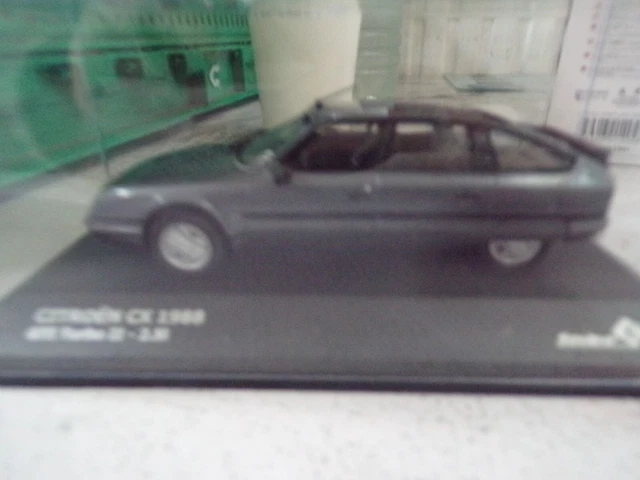 Voiture miniature 1/43iem..Citroen Cx Gti Turbo 2..Phase II..de 1988..s/boite