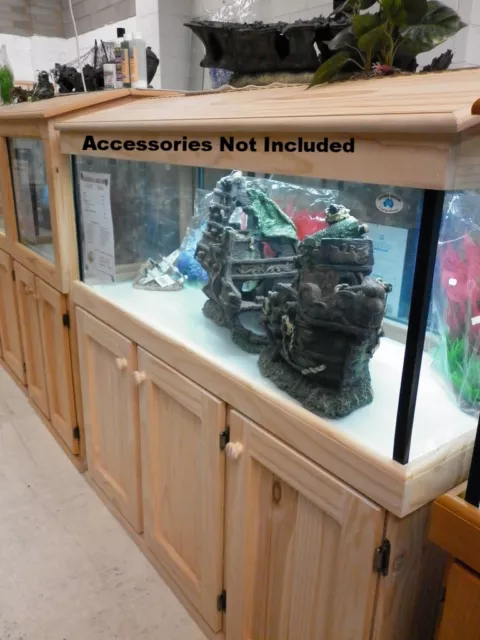 5'x2'x2' Glass Aquarium Fish Tank Cabinet Hood - PICK UP ONLY