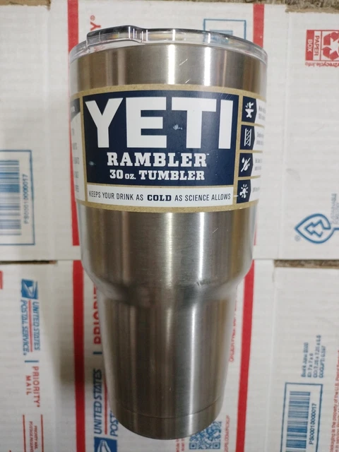 Minor Blemishes Brand New YETI Rambler 30 oz Tumbler  - Silver