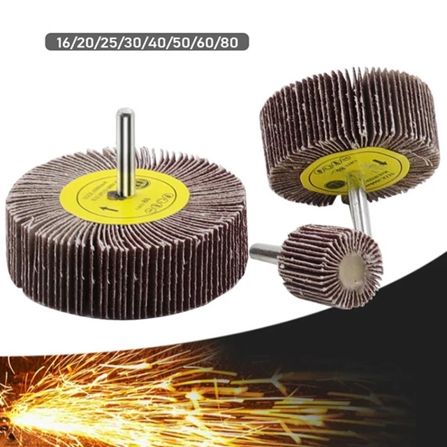Sanding Wheel Head grilletes diámetro de mango 6 mm pulido reparación