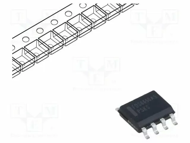 Transistor : N-Mosfet Unipolaire 2,5W 10A Idm : 50A 30V SO8 FDS6690AS