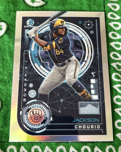 2024 BOWMAN AI Prospect Insert BAI16 Jackson Chourio Milwaukee