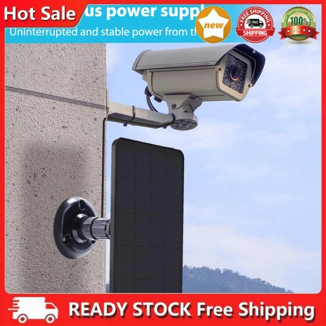 Pannello Solare FUANA 10W 5V Impermeabile IP65 Con USB-C - Per Telecamere Di Sicurezza Esterna/Interna, Caricabatterie Da Esterno - Foto 8