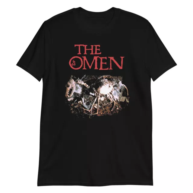 THE OMEN -  HORROR Unisex T-Shirt The Exorcist, Phantasm, Jackal, Damien