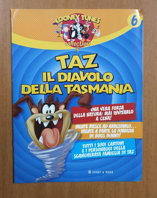 FASCICOLO FUMETTO WARNER Bros Looney Tunes 3D Collection - TAZ DIAVOLO