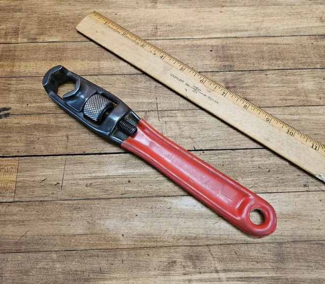 CRAFTSMAN 43381 POCKET Socket Adjustable Box End Wrench 10” Made in USA