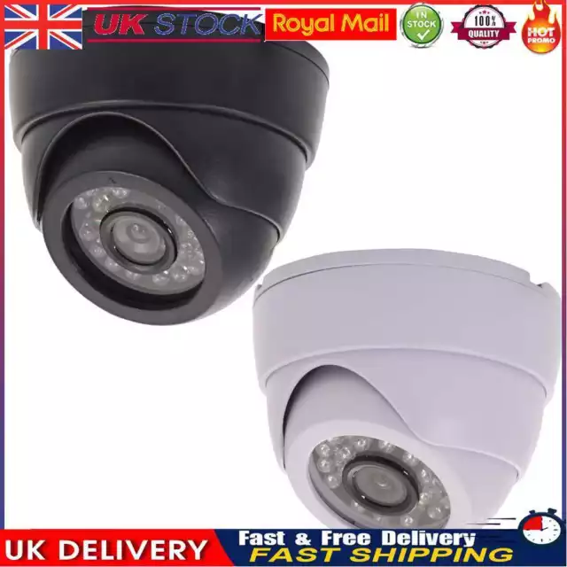 1200TVL 3.6mm 24 LED Outdoor Security IR Night Vision CCTV Camera Monitor