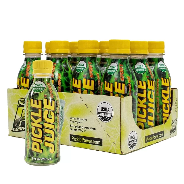 PICKLE JUICE SPORT, Stops Cramps, 8 oz, 12 Pack 31.99 PicClick